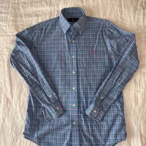 Ralph Lauren Multicolor Plaid Button Down Shirt